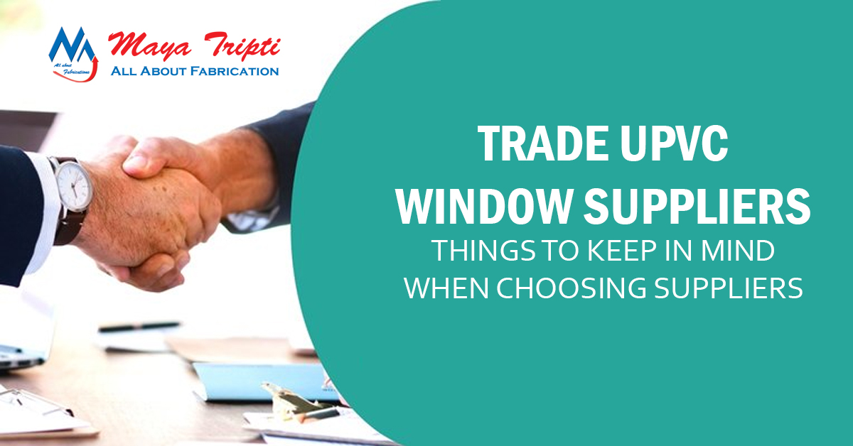 Things to Keep in Mind When Choosing Suppliers