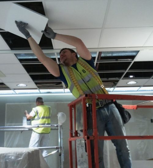 False ceiling work